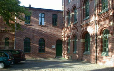 Hof unseres Geschäftshauses